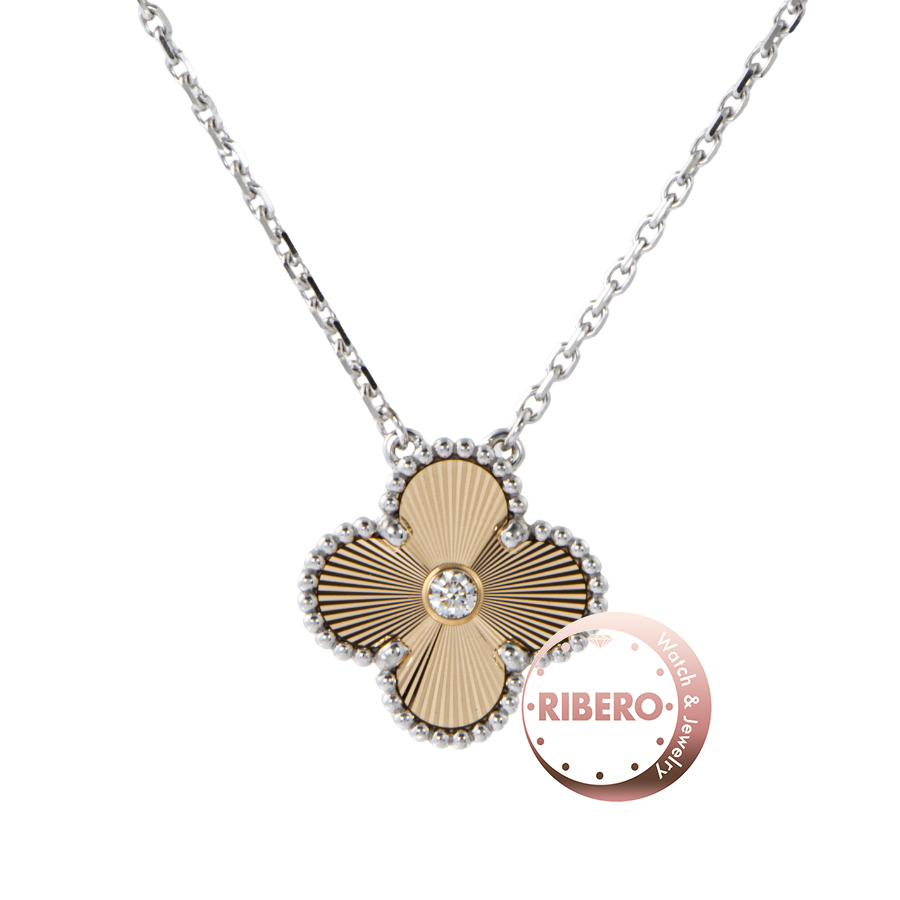 ヴァンクリーフ＆アーペル アルハンブラ ヴィンテージアルハンブラ ペンダント 2024年ホリデー限定 ギョシェ