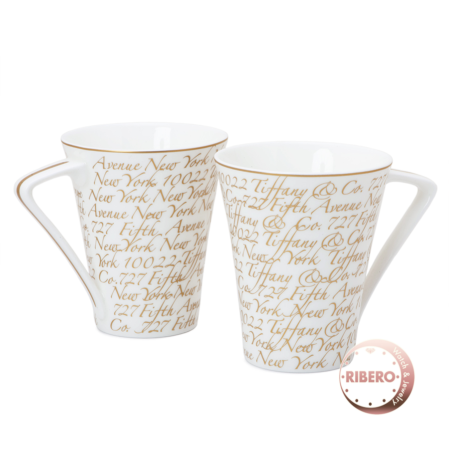 ティファニー Tiffany Notes ノーツ マグカップ ペアセット