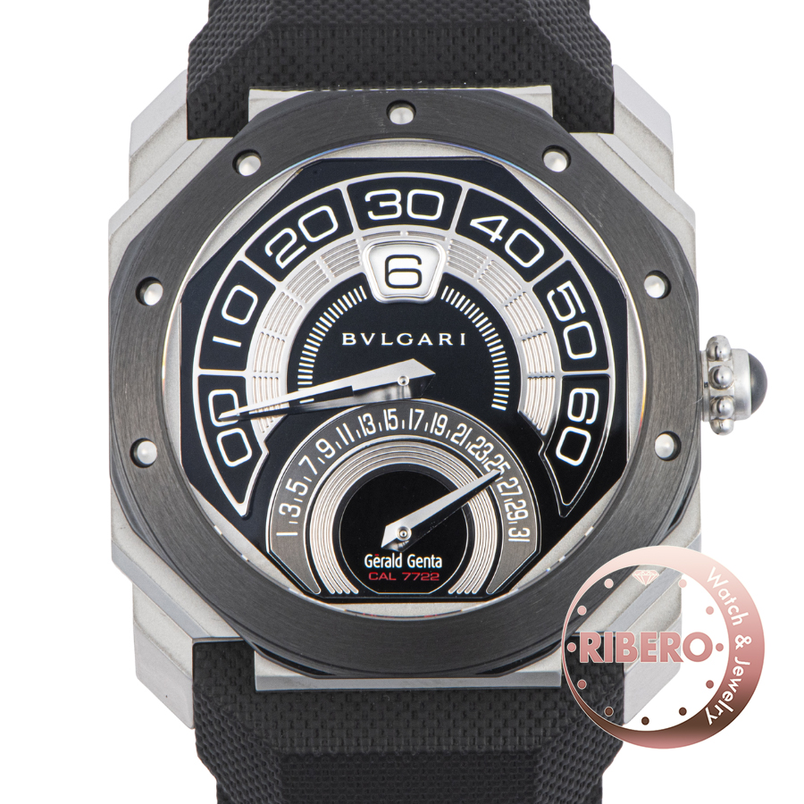 ブルガリ ジェラルド・ジェンタ オクトバイレトロ BGO43BSCVDBR