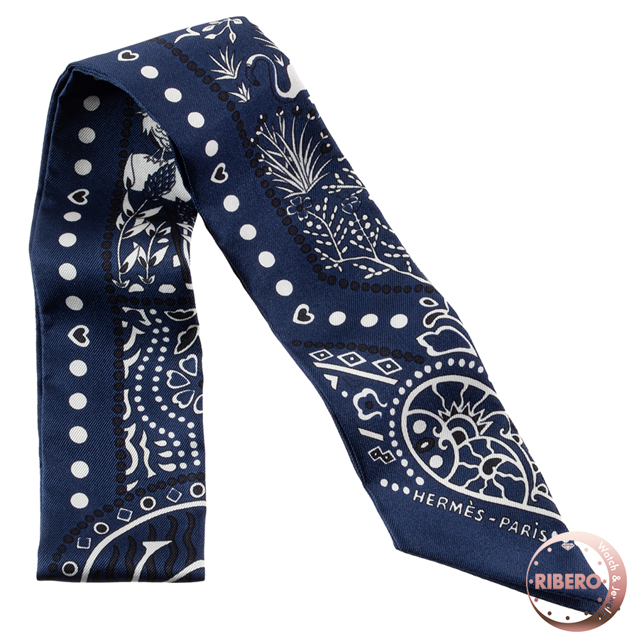 エルメス Entre Ciel et mer Bandana 空と海の間 バンダナ ツイリー
