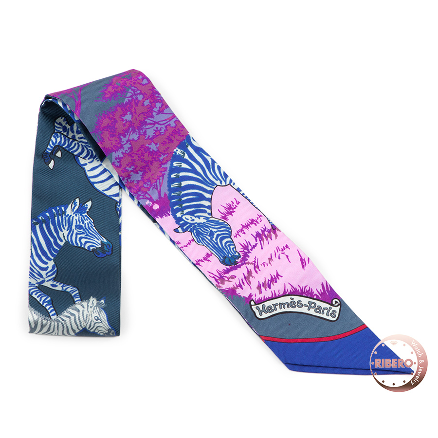 エルメス ツイリー Les Zebres ゼブラ