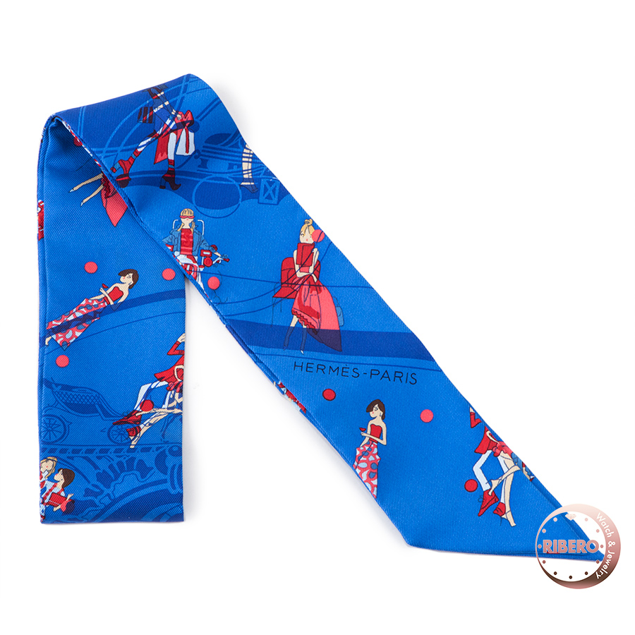 エルメス ツイリー Ex-Libris Les Parisiennes エクスリブリス・パリジェンヌ