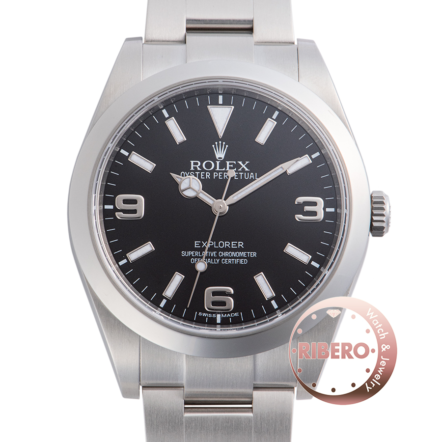 ロレックス 214270 ランダム番 ブラックアウト×鏡面バックル