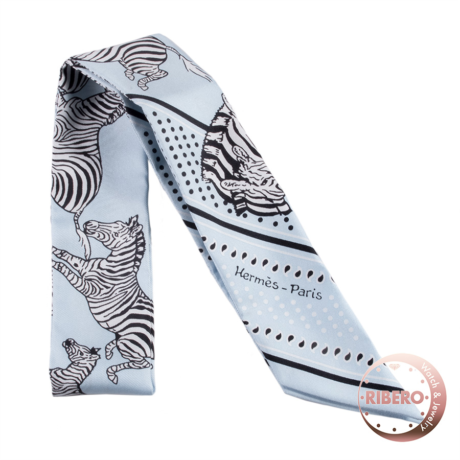 エルメス ツイリー Les Zebres Bandana ゼブラ バンダナ