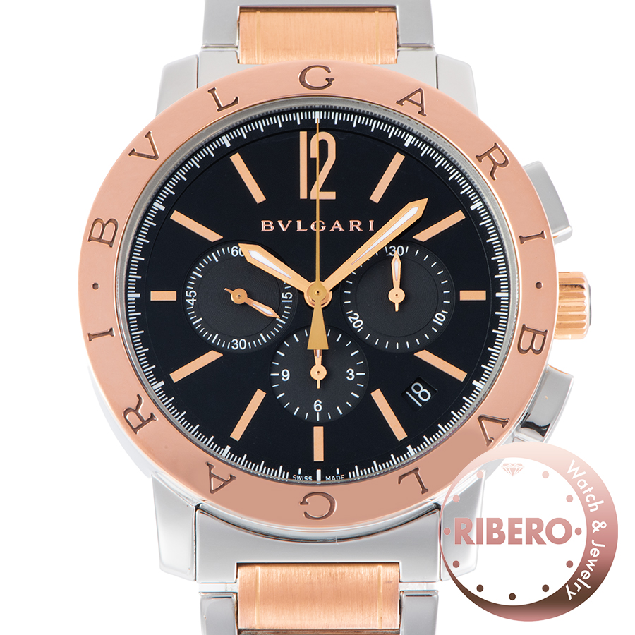 ブルガリ ブルガリブルガリ クロノグラフ BB41SPGCH