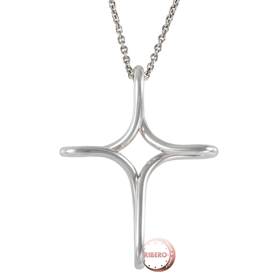 ティファニー インフィニティ クロス ネックレス