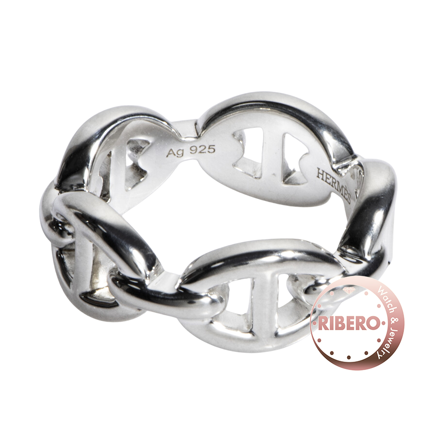 エルメス アンシェネ PM リング シェーヌダンクル 10号