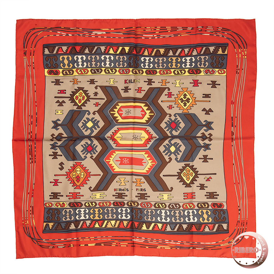 エルメス カレ90 KILIM キリム スカーフ