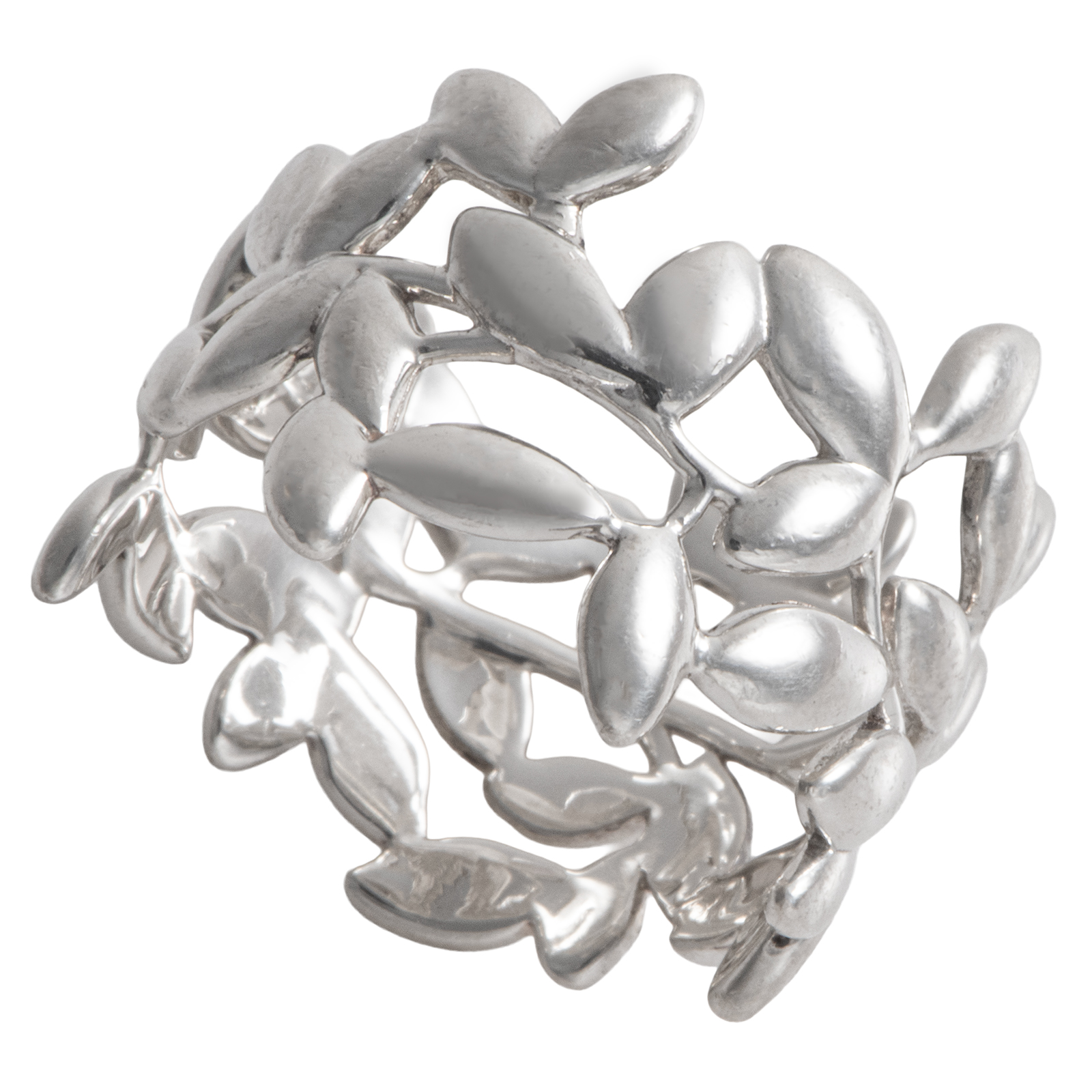 ティファニー オリーブリーフ バンド リング 15号