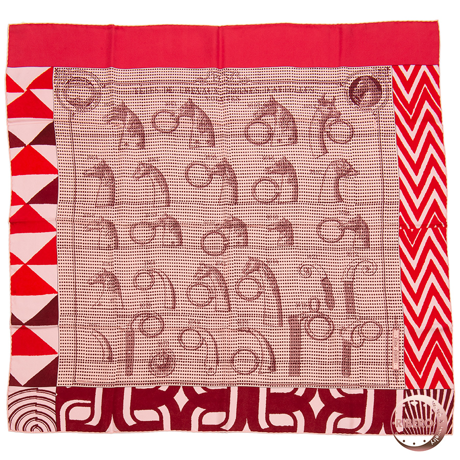 エルメス カレウオッシュ90 Manufacture de Boucleries Detail バックルの工房・デタイユ スカーフ