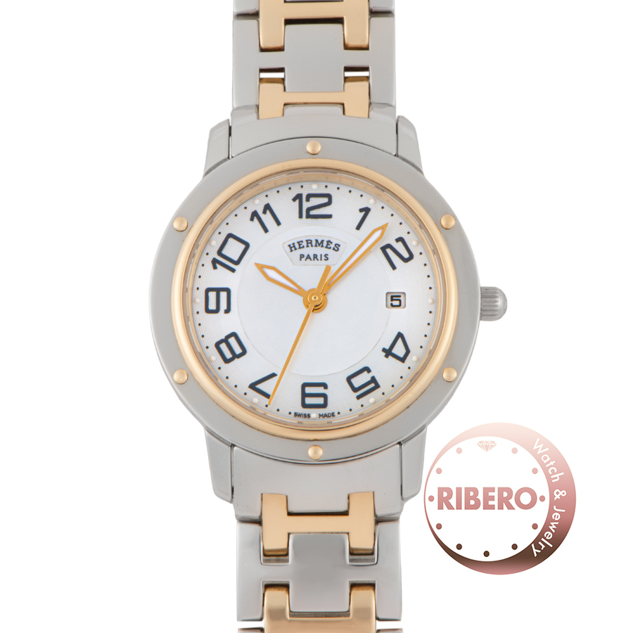 エルメス クリッパー CL1.320 シェルダイアル