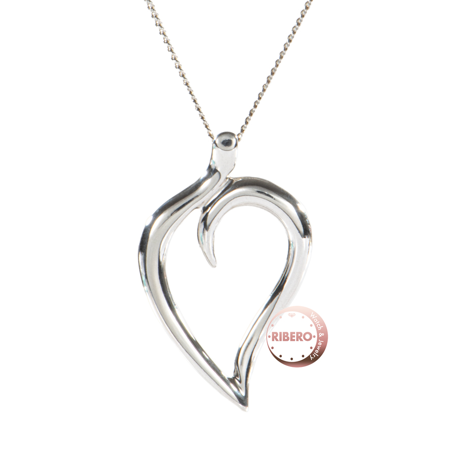 ティファニー オープン リーフ ネックレス