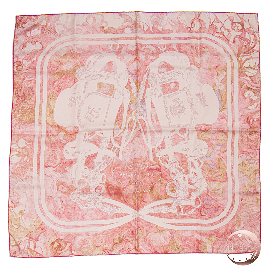 エルメス カレ90 BRIDES de GALA en FINESSE スカーフ