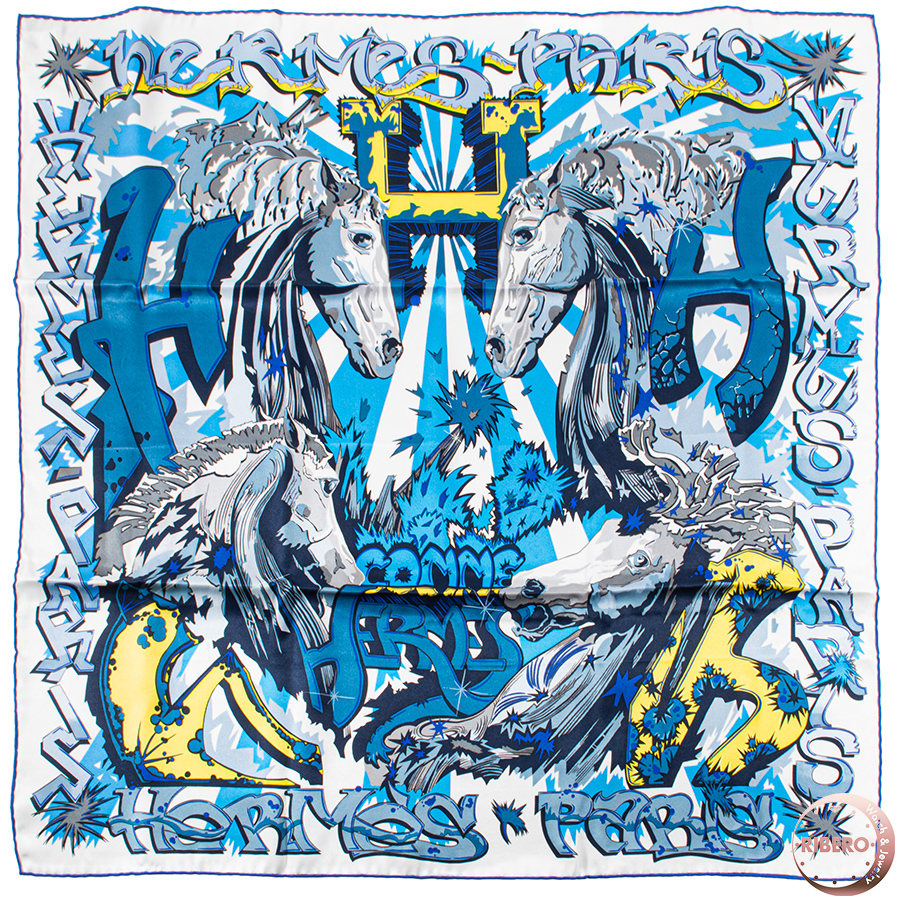 エルメス カレ70 H Comme Hermes スカーフ