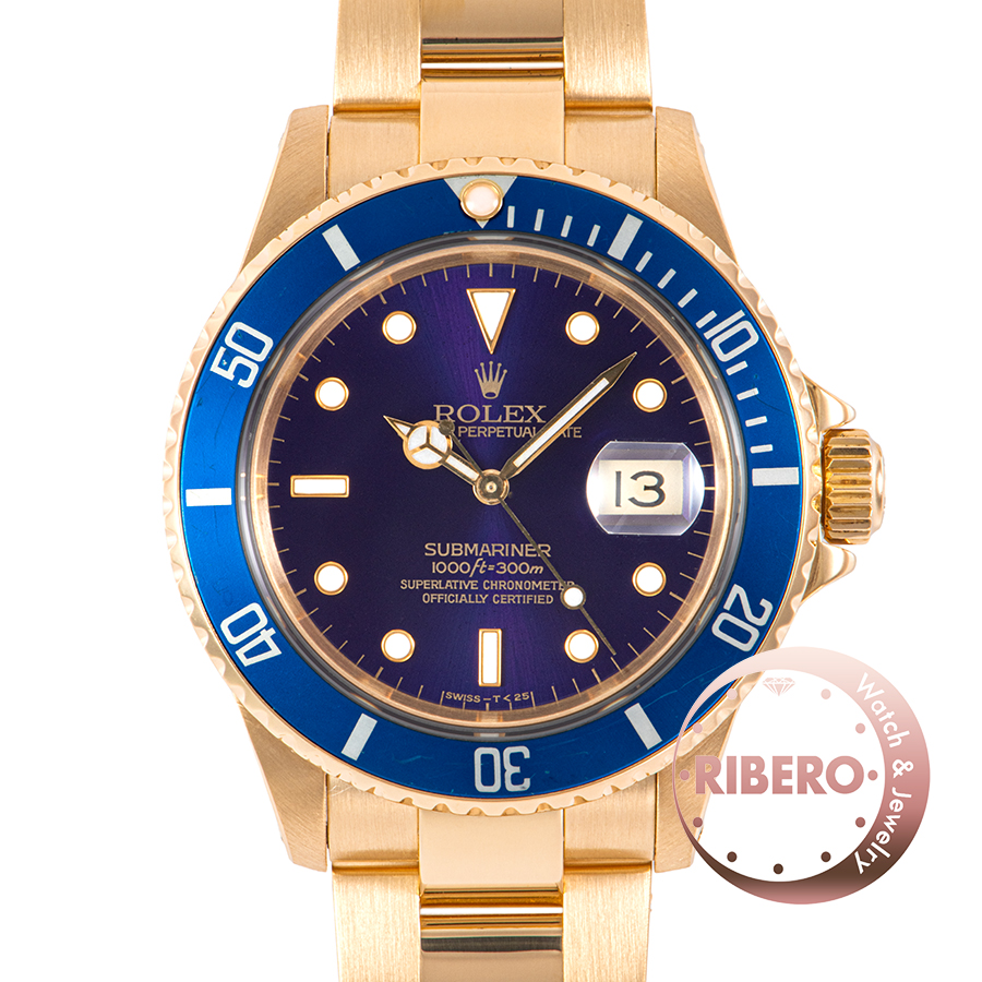 ロレックス サブマリーナデイト 16618 N番 ヴァイオレット