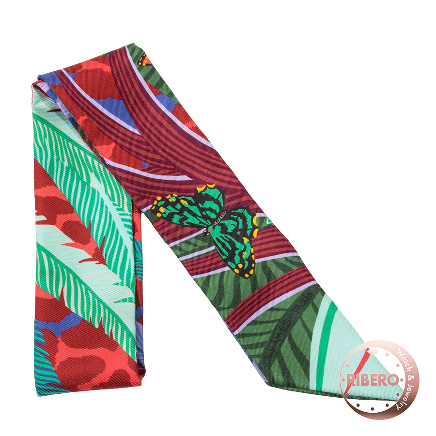 エルメス ツイリー Jaguar Quetzal ジャガー ケツァール