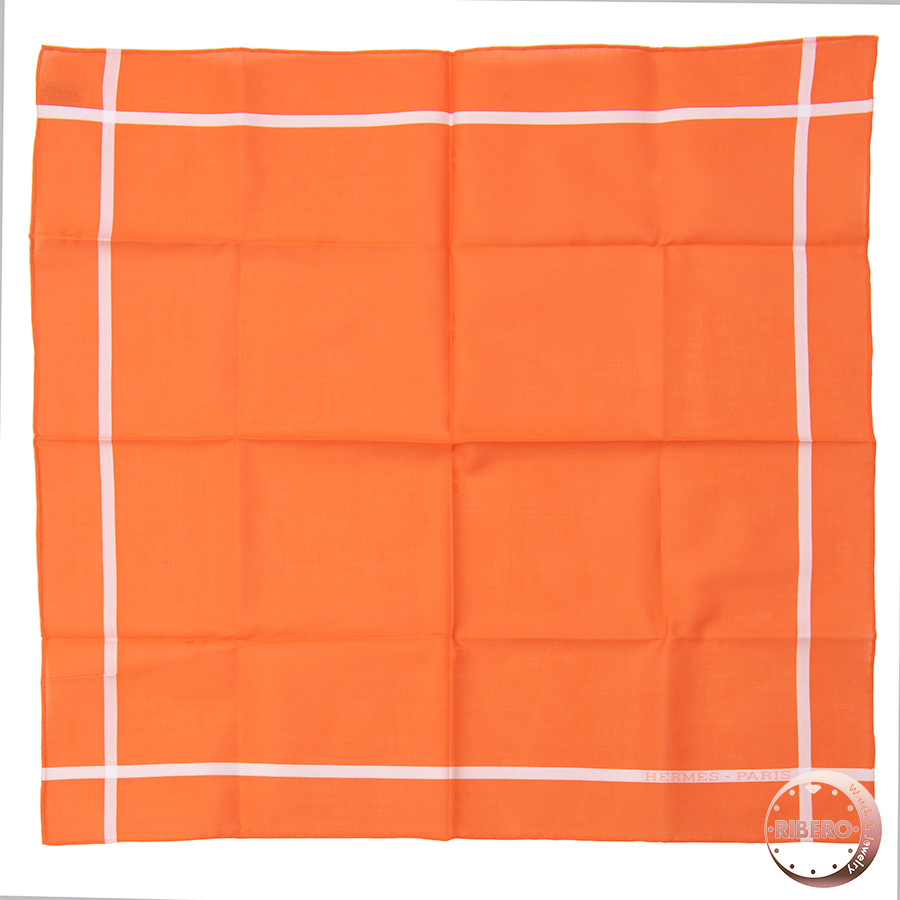 エルメス ジャカード Hパッサン カレ45 ハンカチ
