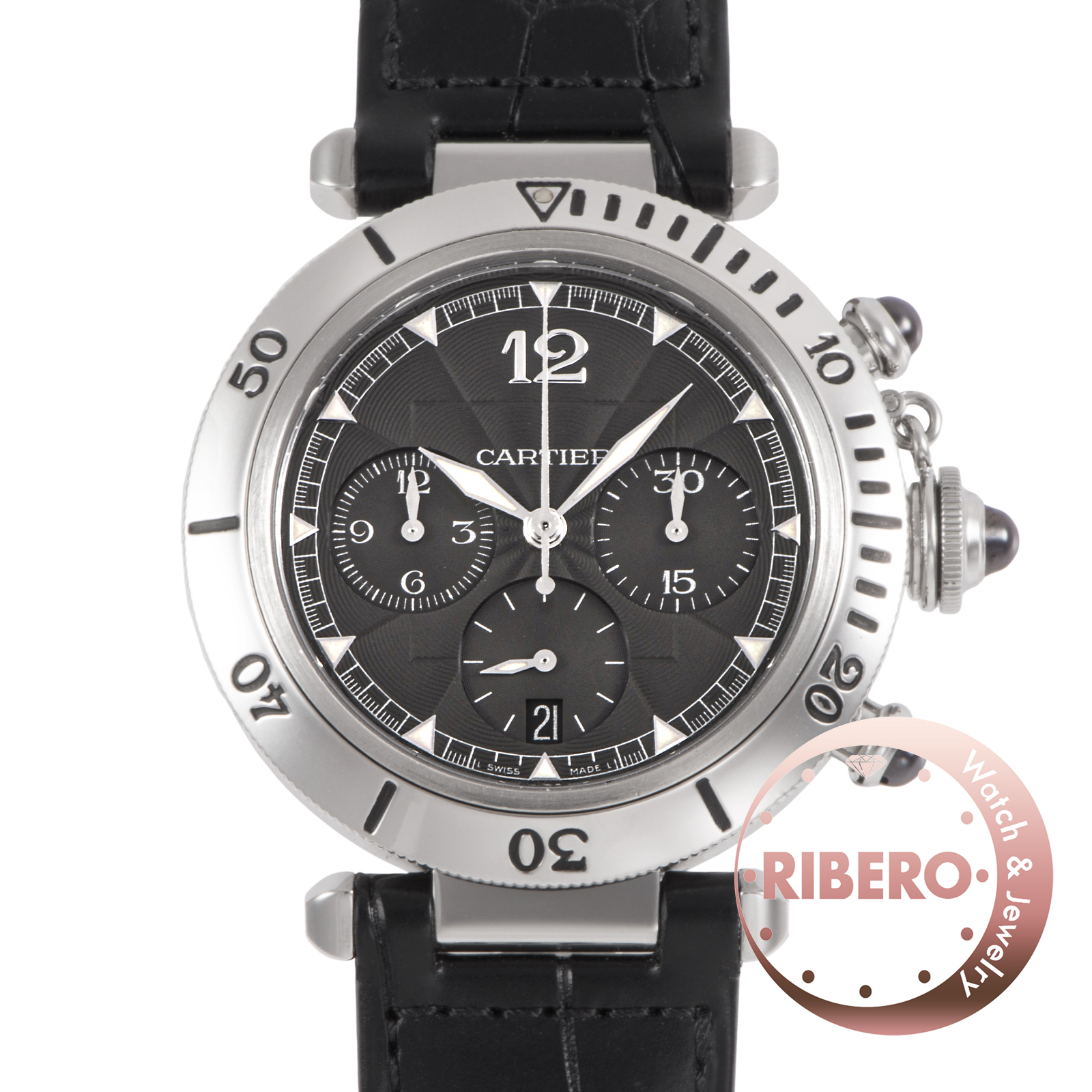 カルティエ パシャ クロノグラフ N950 W3105155