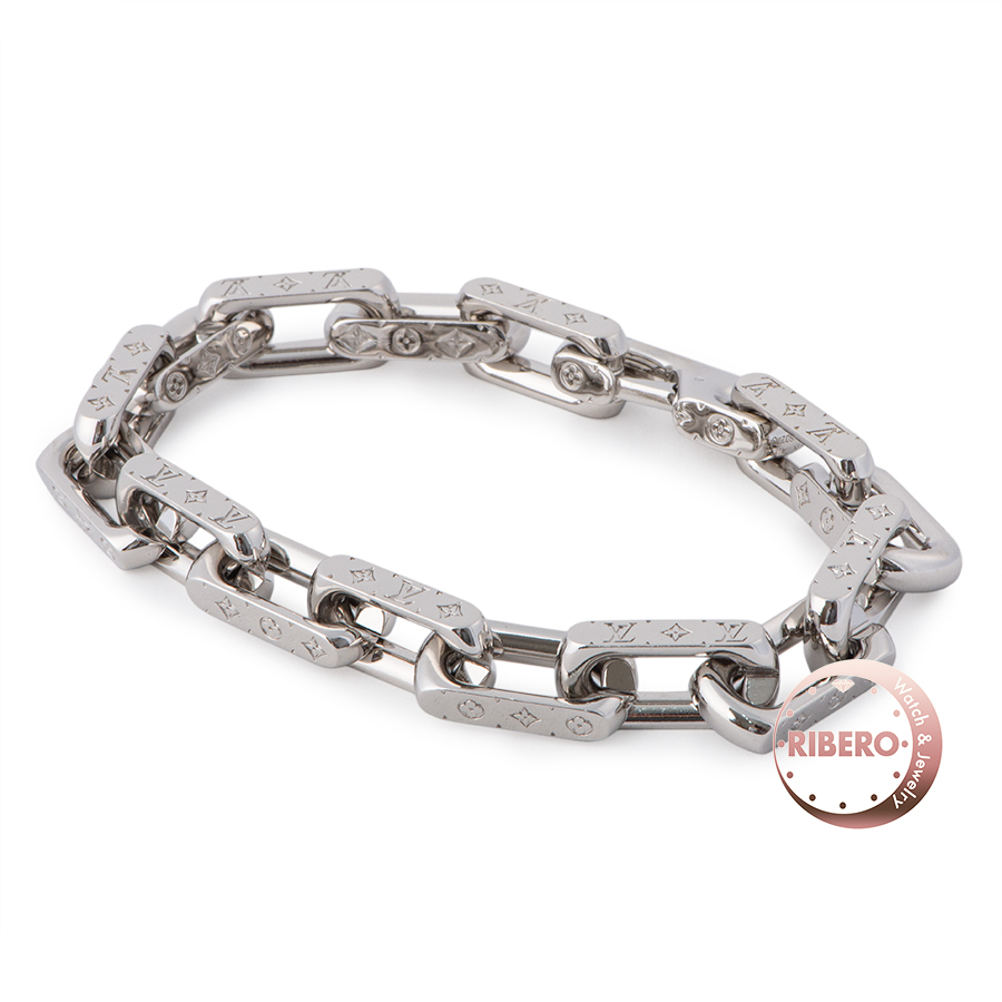 ルイ・ヴィトン チェーンモノグラム ブレスレット