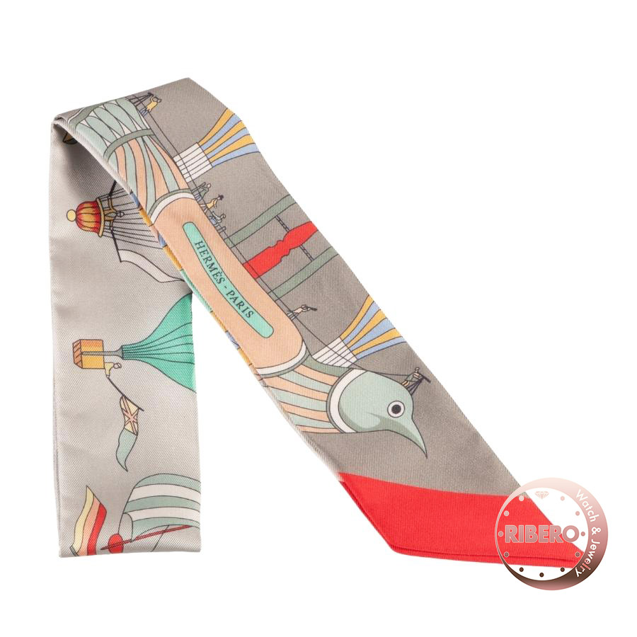 エルメス Les Folies du Ciel 大空の狂気 ツイリー