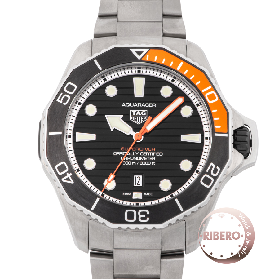 タグホイヤー アクアレーサー プロフェッショナル1000 スーパーダイバー WBP5A8A.BF0619
