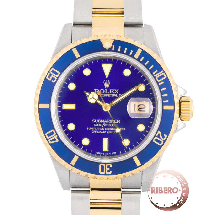 ロレックス サブマリーナデイト 16613 N番 ヴァイオレット