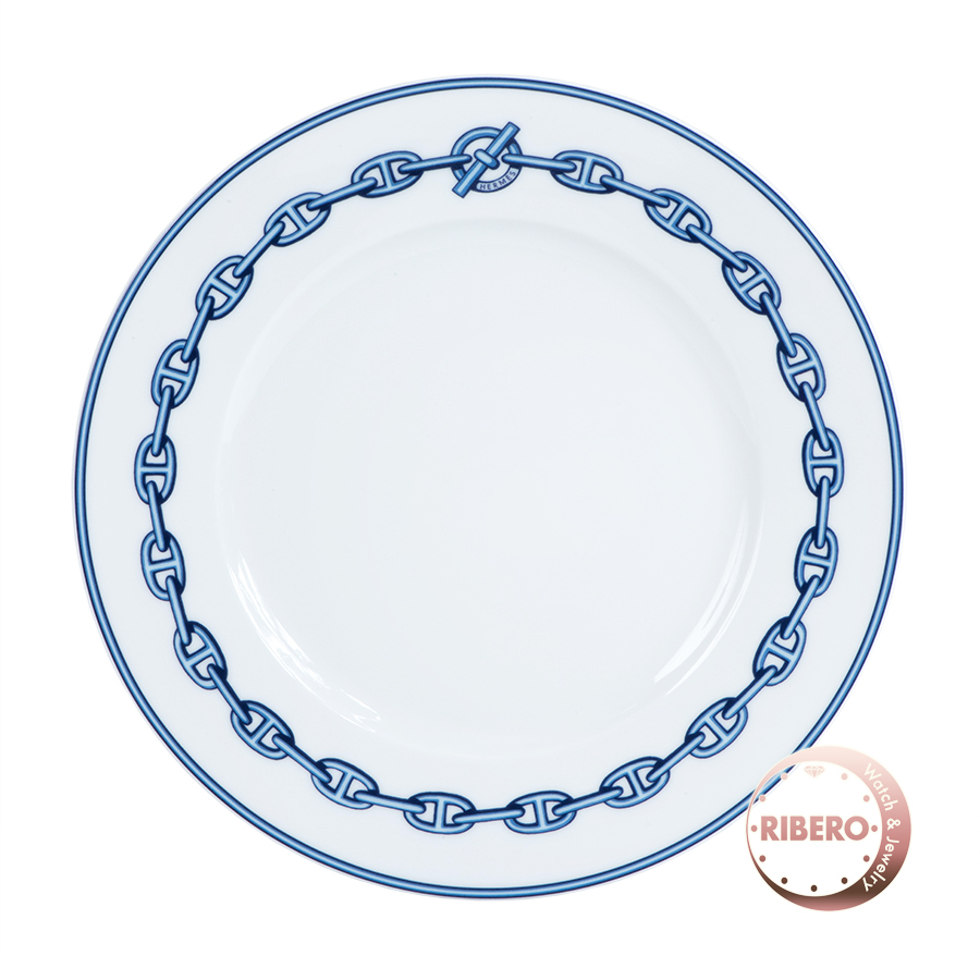 エルメス 22.5cmプレート シェーヌダンクル