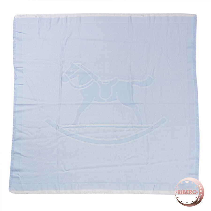 エルメス ベビーブランケット プレード ゆり木馬 ショール