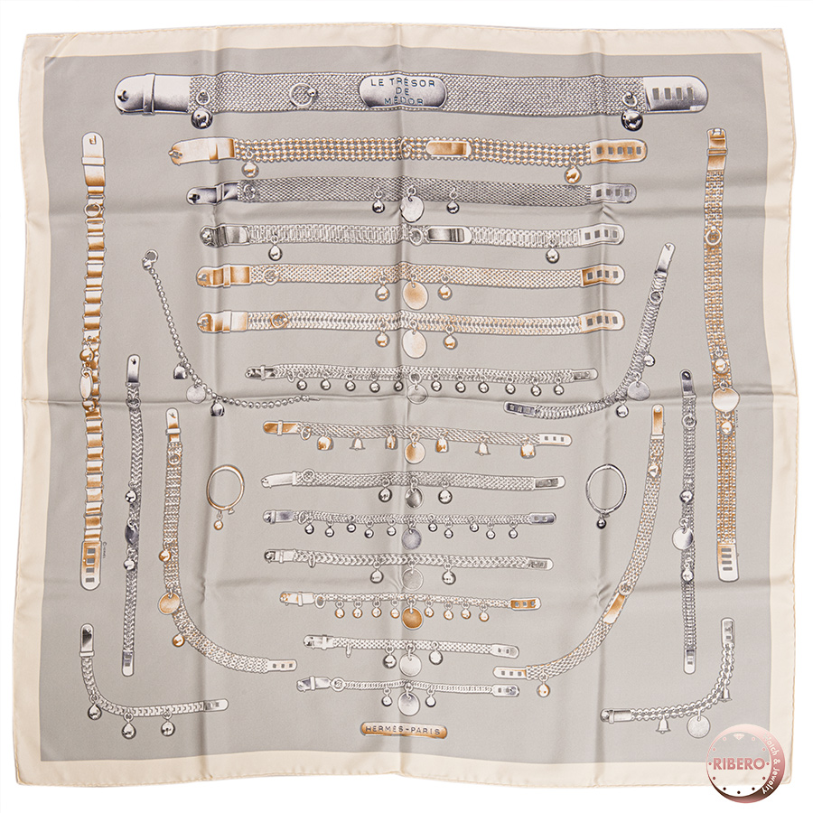 エルメス カレ90 Le Tresor de Medor トレゾール ドゥ メドール スカーフ