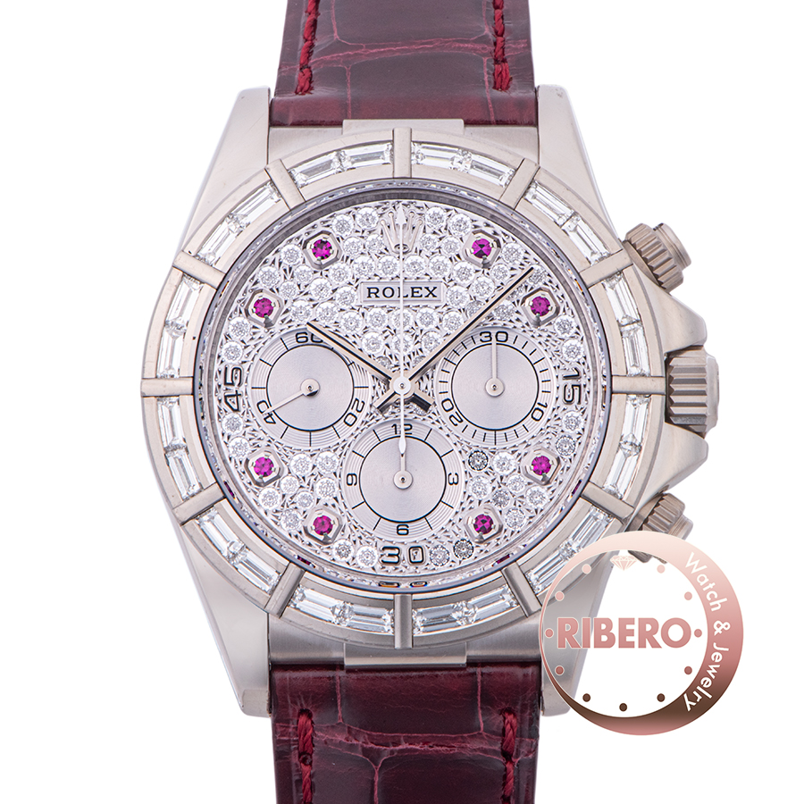 ロレックス 16589BR U番 エルプリメロ パヴェダイヤ