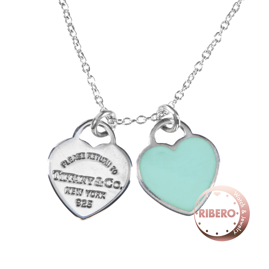 ティファニー リターン トゥ ティファニー ブルー ダブル ハート タグ ペンダント