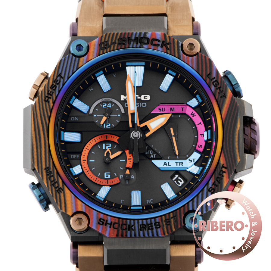 カシオ Gショック MTG-B2000XMG-1AJR レインボーマウンテン