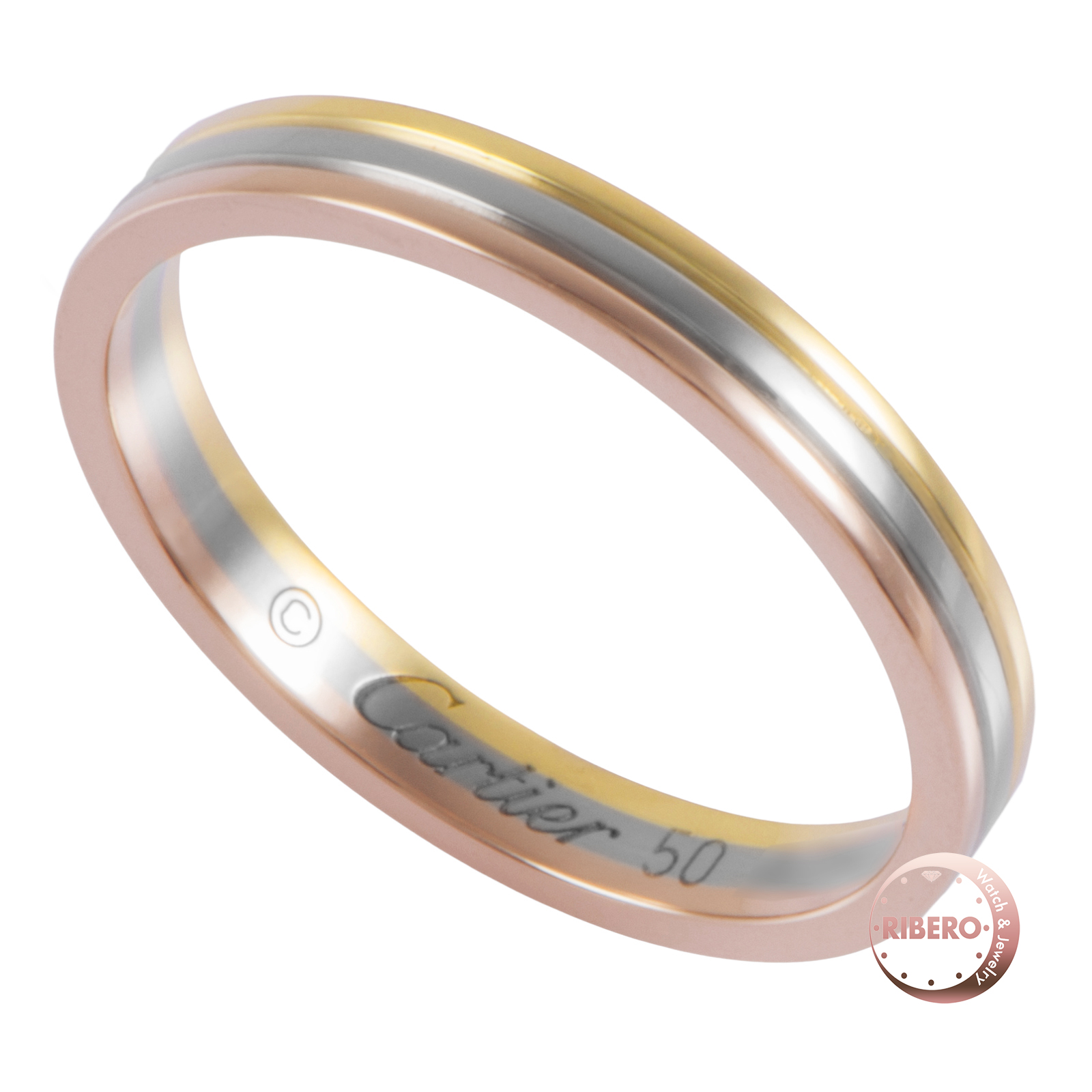 カルティエ ヴァンドーム ルイ カルティエ ウェディング リング 10号