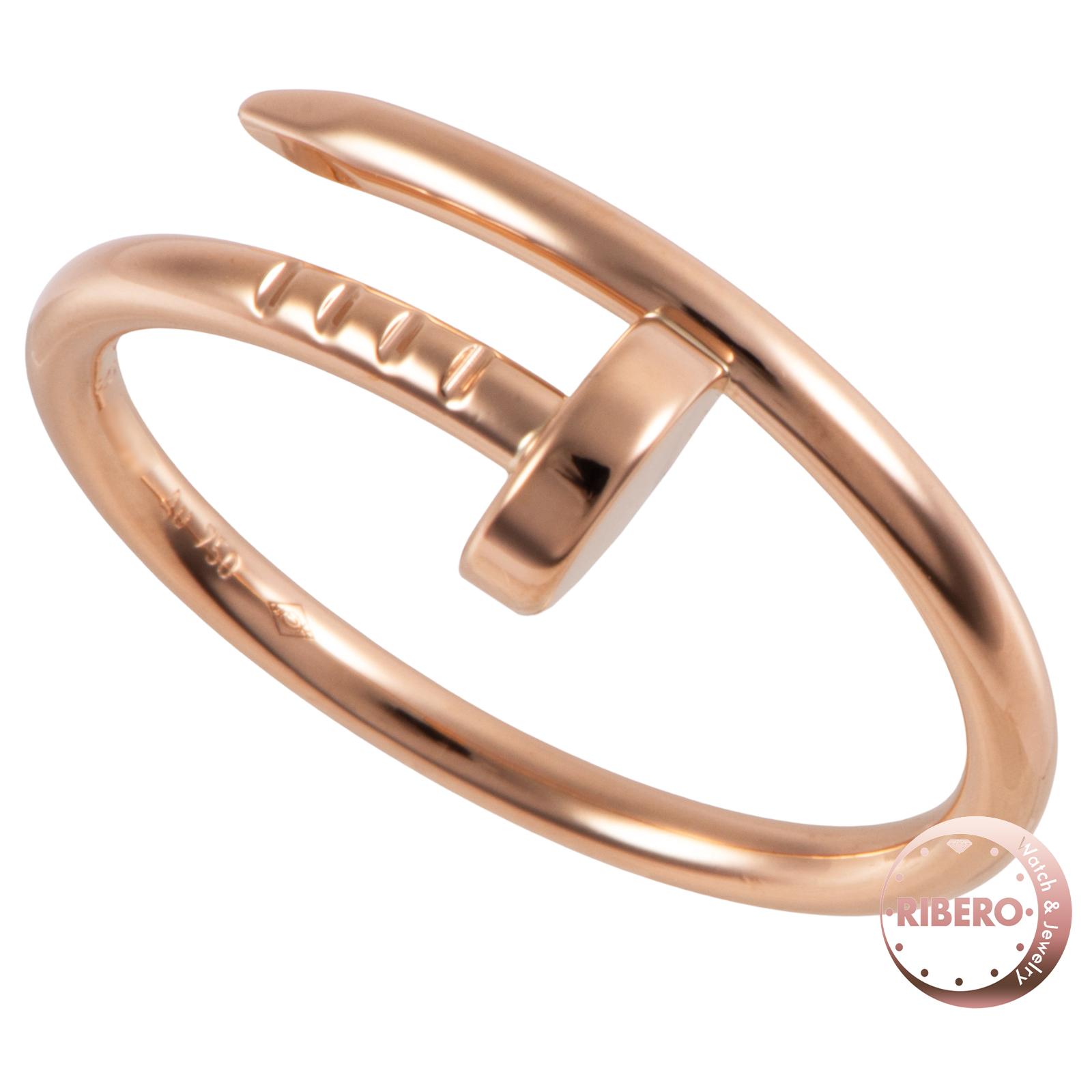 カルティエ ジュスト アン クル リング スモールモデル 15号