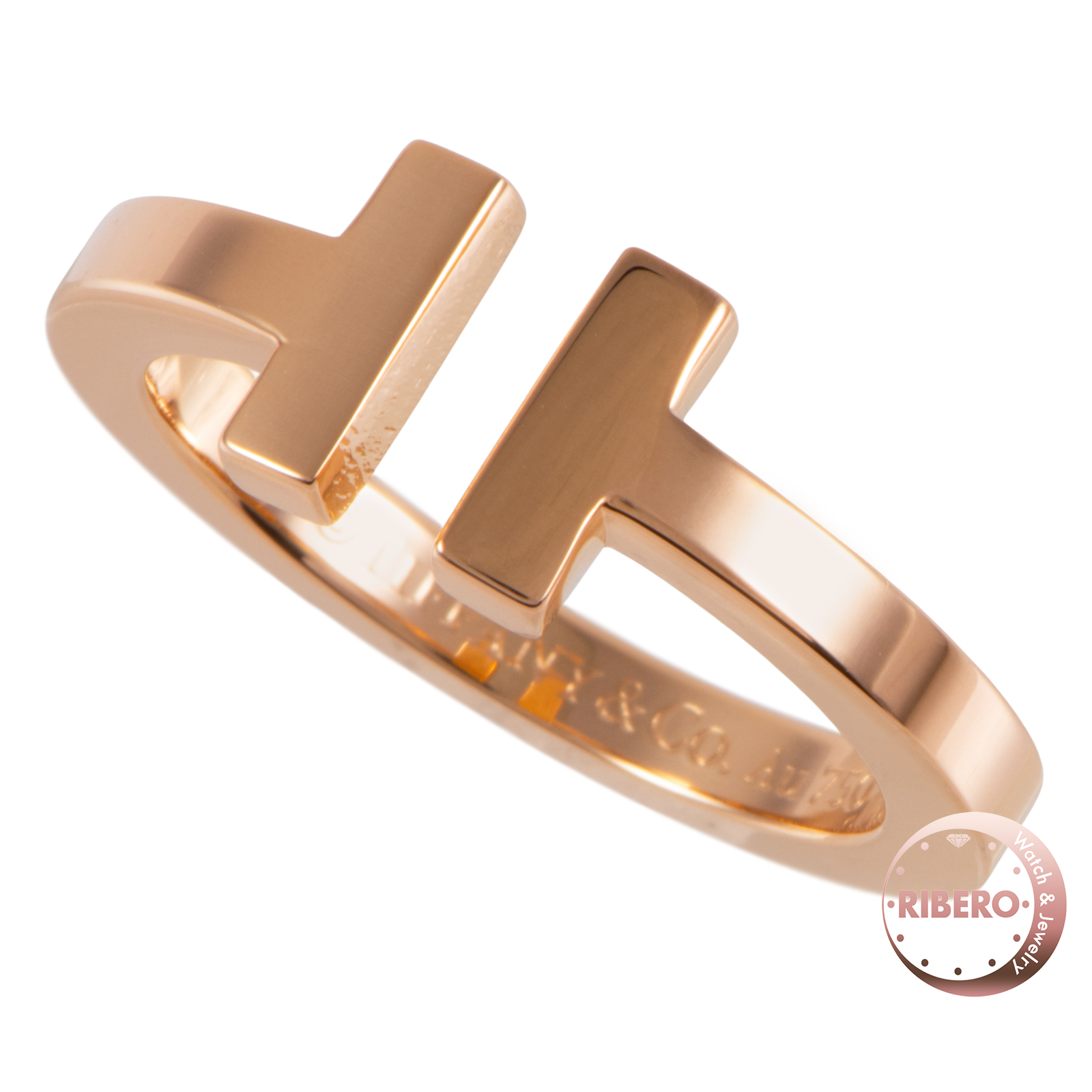 ティファニー ティファニーT スクエア リング 14号