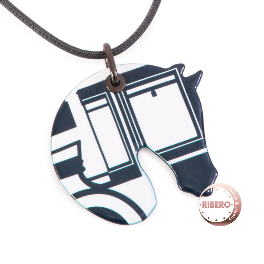 エルメス タッタソール クーペ・タトゥアージュ ネックレス シュバル 馬