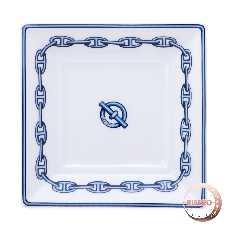 エルメス ヴィドゥポッシュ シェーヌダンクル スクエアプレート