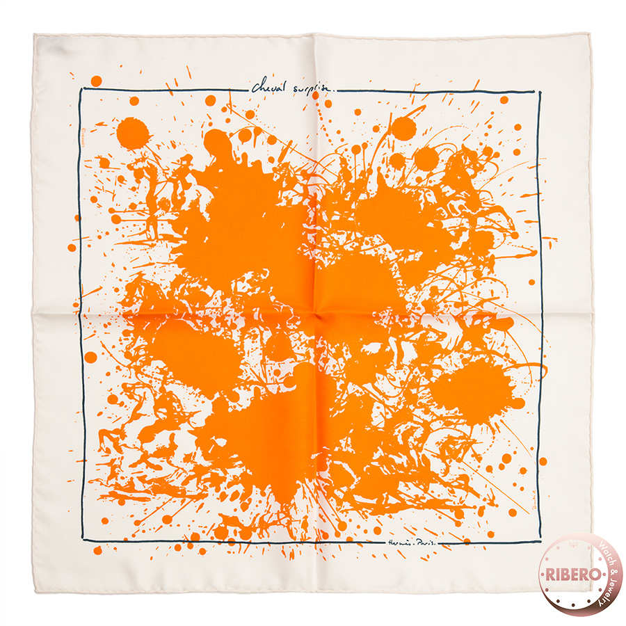 エルメス ガヴロッシュ Cheval Surprise 思いがけない馬 スカーフ