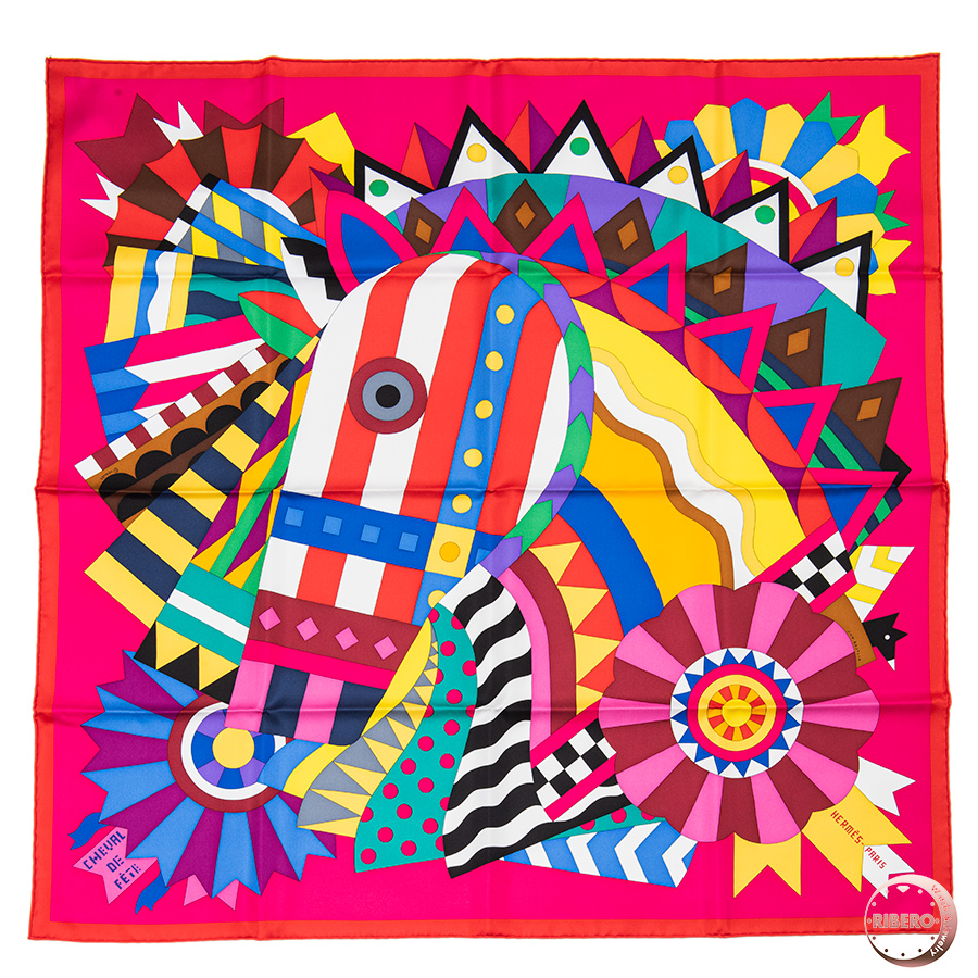 エルメス カレ90 Cheval de Fete シュヴァル・ドゥ・フェット スカーフ