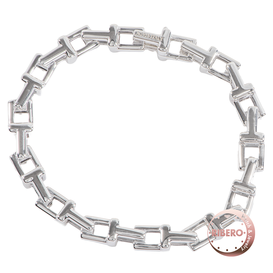 ティファニー ティファニーT T ナロー チェーン ブレスレット