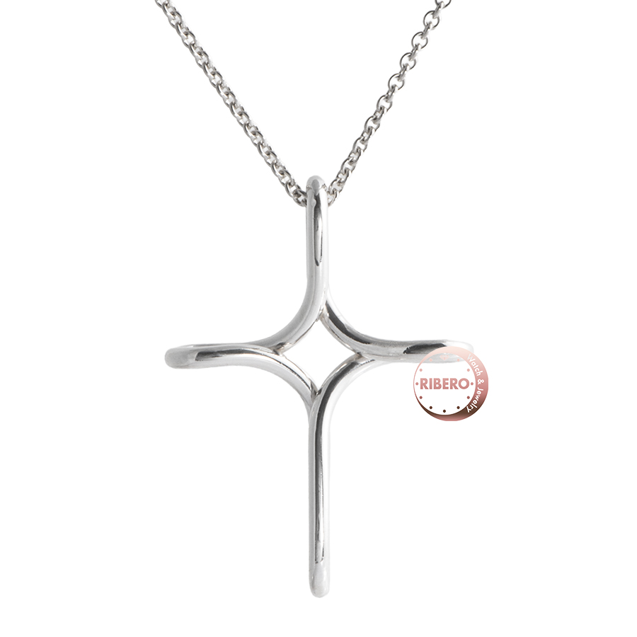 ティファニー インフィニティ クロス ネックレス