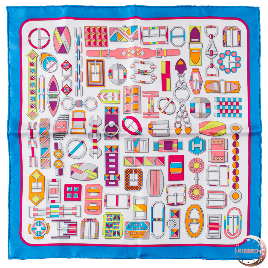 エルメス カレ45 carre en Boucles カレ アン ブックル スカーフ