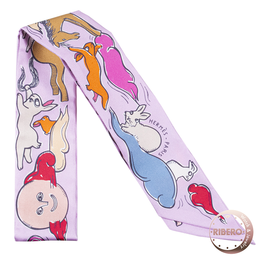 エルメス Mille et Un Lapins 千と一羽のうさぎ ツイリー