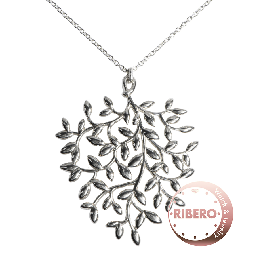 ティファニー オリーブリーフ ペンダント