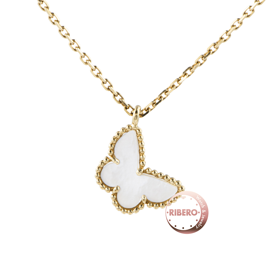 ヴァンクリーフ＆アーペル アルハンブラ スウィートアルハンブラ パピヨン ペンダント