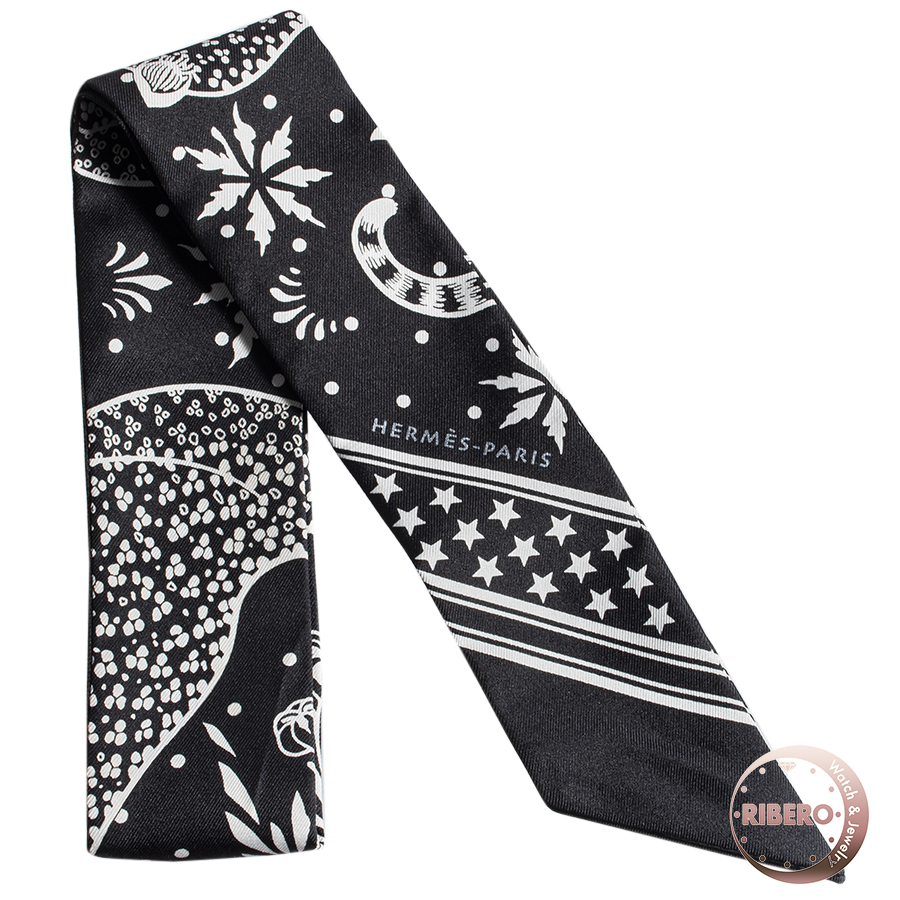 エルメス ツイリー Les Leopards Bandana レオパード・バンダナ