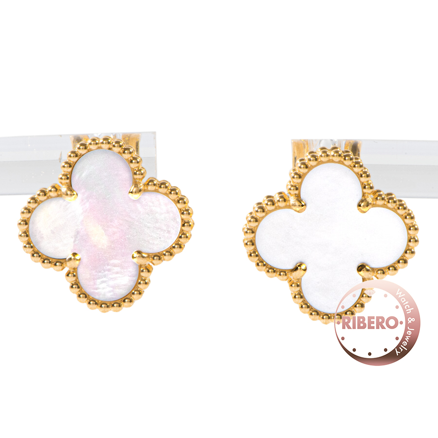 ヴァンクリーフ＆アーペル アルハンブラ ピアス