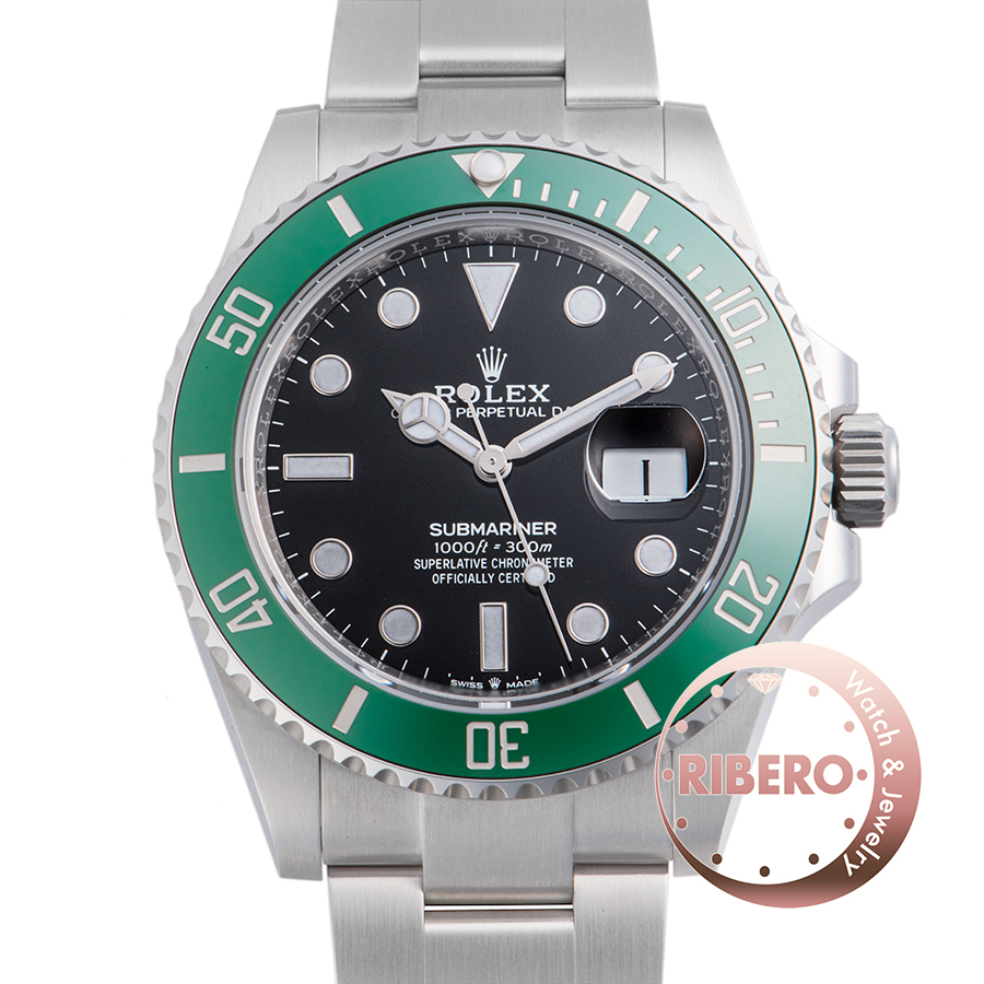 ロレックス グリーンサブマリーナデイト 126610LV