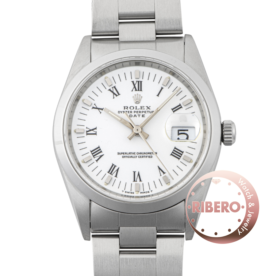 ロレックス オイスターパーペチュアルデイト 15200 W番