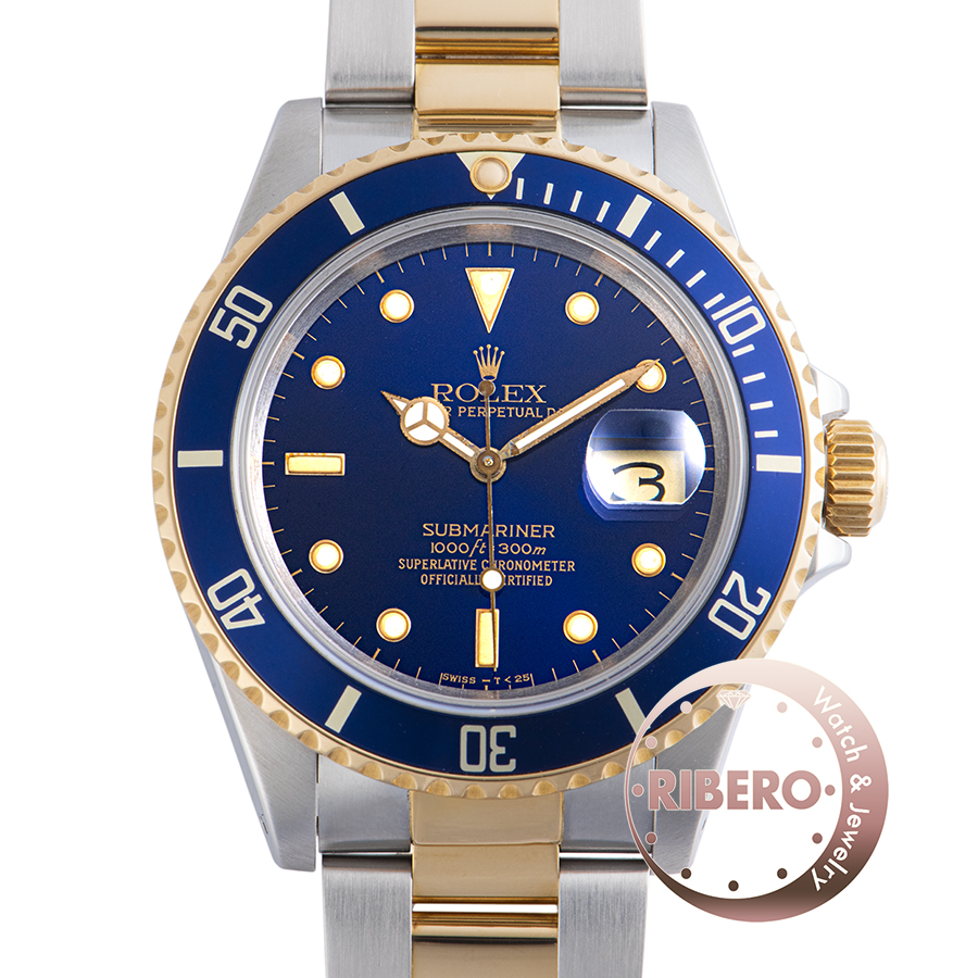 ロレックス サブマリーナデイト 16613 Ｒ番 トリチウム